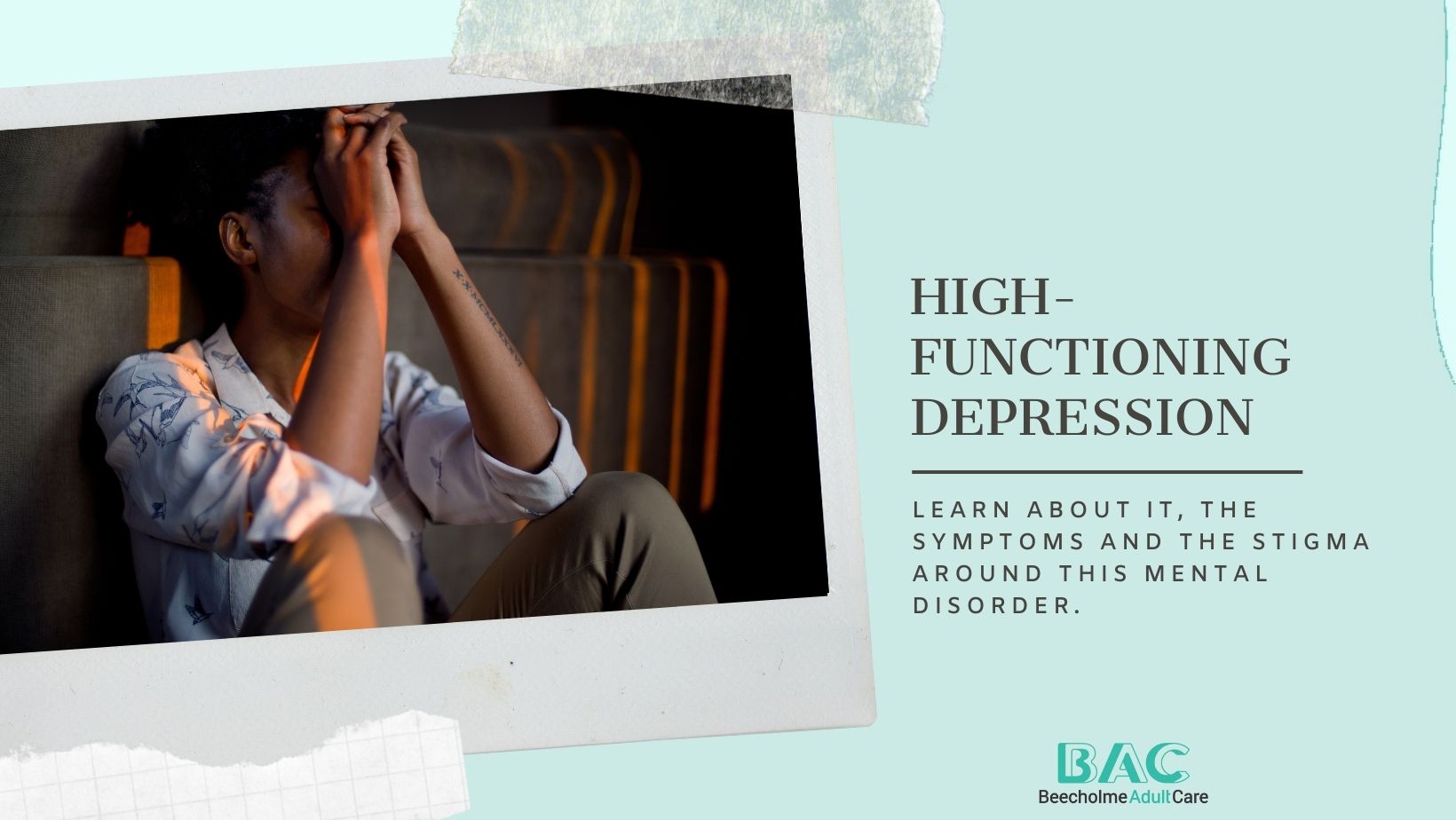 What Is High Functioning Depression I Bac Online Therapy