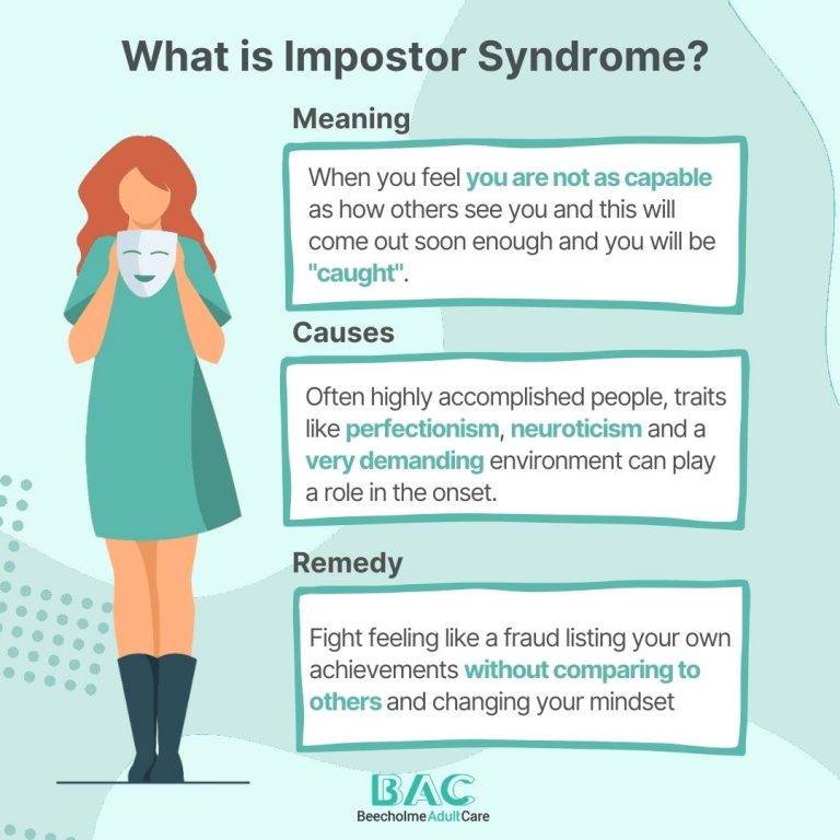 Impostor Syndrome. Stop Feeling Like A Fraud L BAC Online Therapy